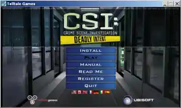 CSI Deadly Intent (USA) screen shot title